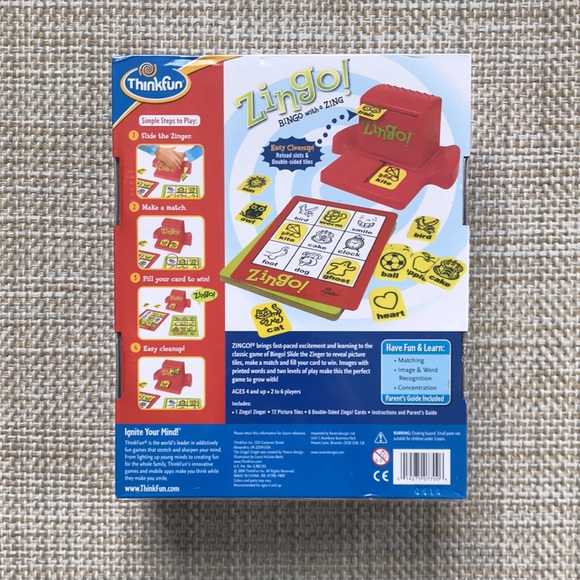 ThinkFun Zingo Game - Picture 2 of 2